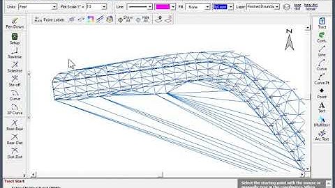 Volume calculation in ProCogo XL