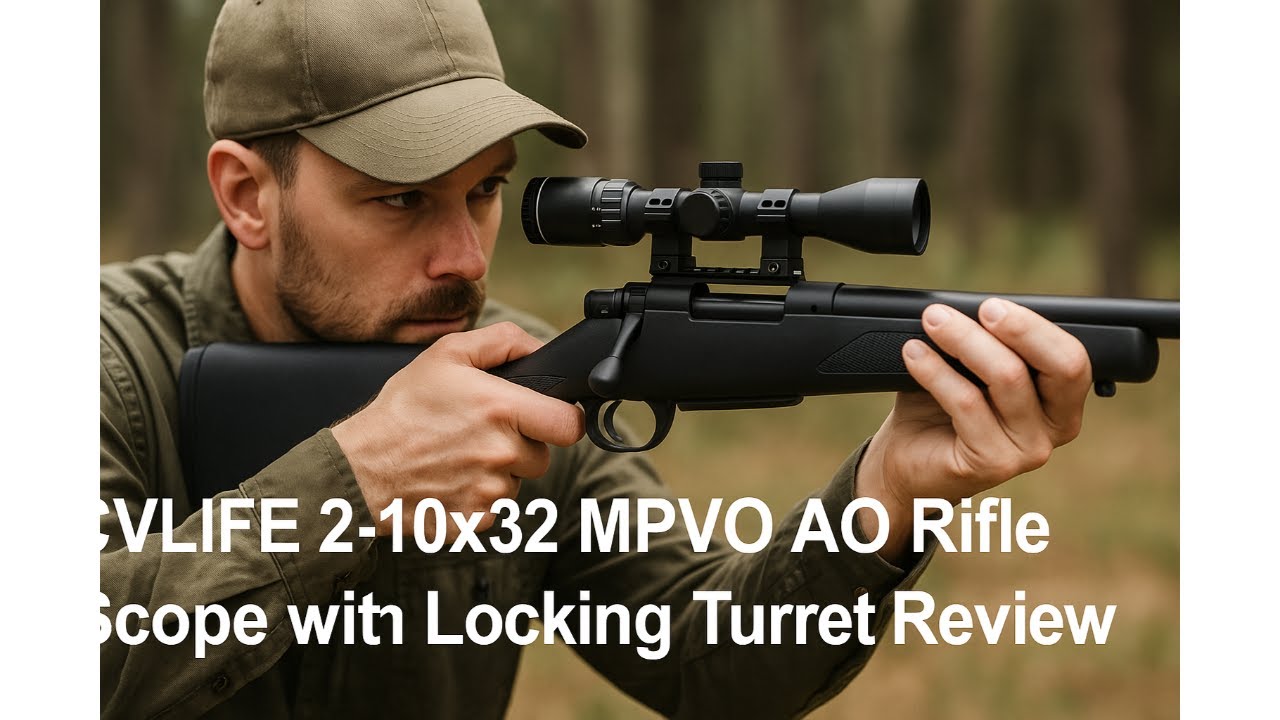 🎯🔭 CVLIFE 2-10x32 MPVO AO Rifle Scope with Locking Turret Review 🔭🎯