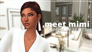 the new girl in town | mimi in san myshuno (EP 1) | the sims 4