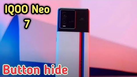 Back Button Setting In Iqoo Neo 7, How To Hide Back Button In Iqoo Neo 7, Navigation Button