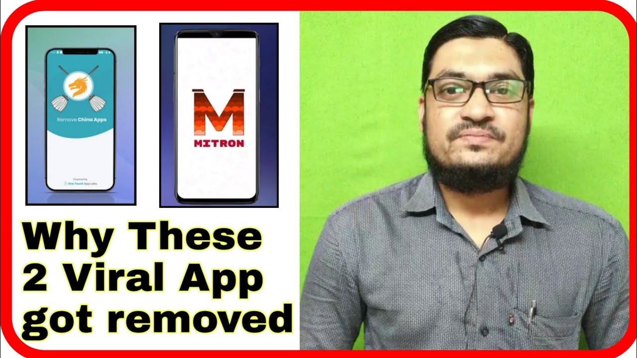 Tik Tok Rival Mitron and Indian app Remove China Apps suspended from Google Play Store - In Hindi