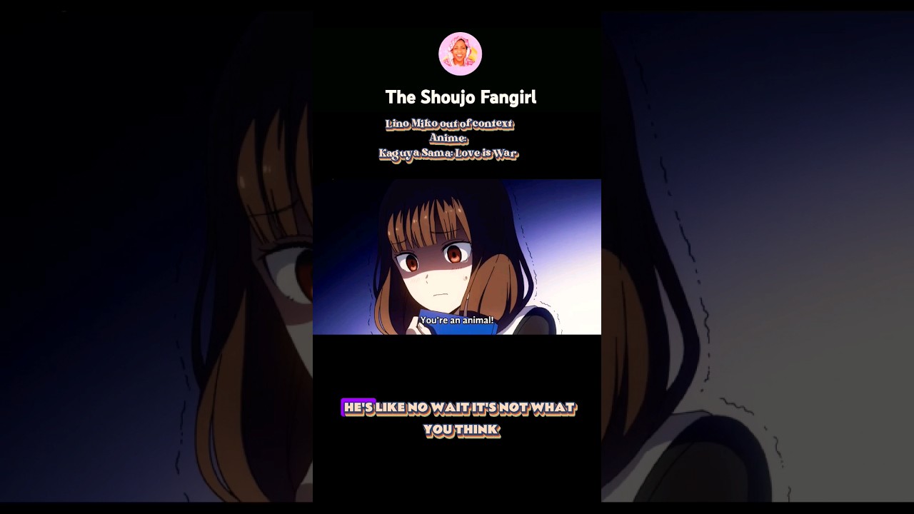 Lino Miko out of context 🤣 | Kaguya Sama  mini reaction