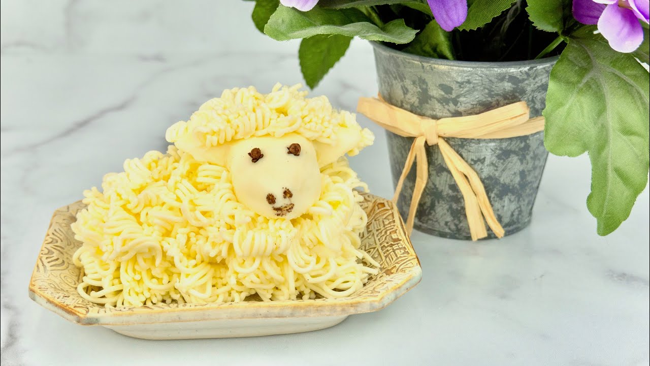 Butter Lamb for Easter - Making Life Delicious