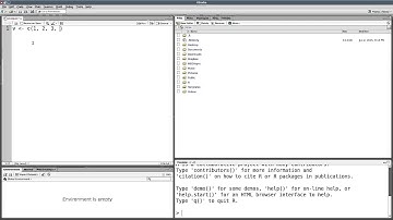 Introduction to vectors in R: part 1