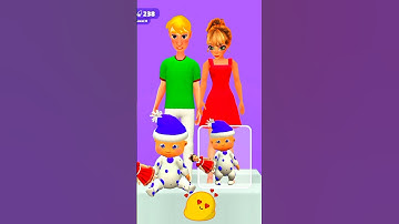 Cute baby 😍 runner best game all level--8 #shorts #tootalgaming69 #gaming