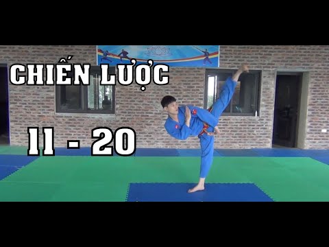 Video Vovinam - CHIẾN LƯỢC 11 - 20 HƯỚNG DẪN (Vovinam Combo... - youtube