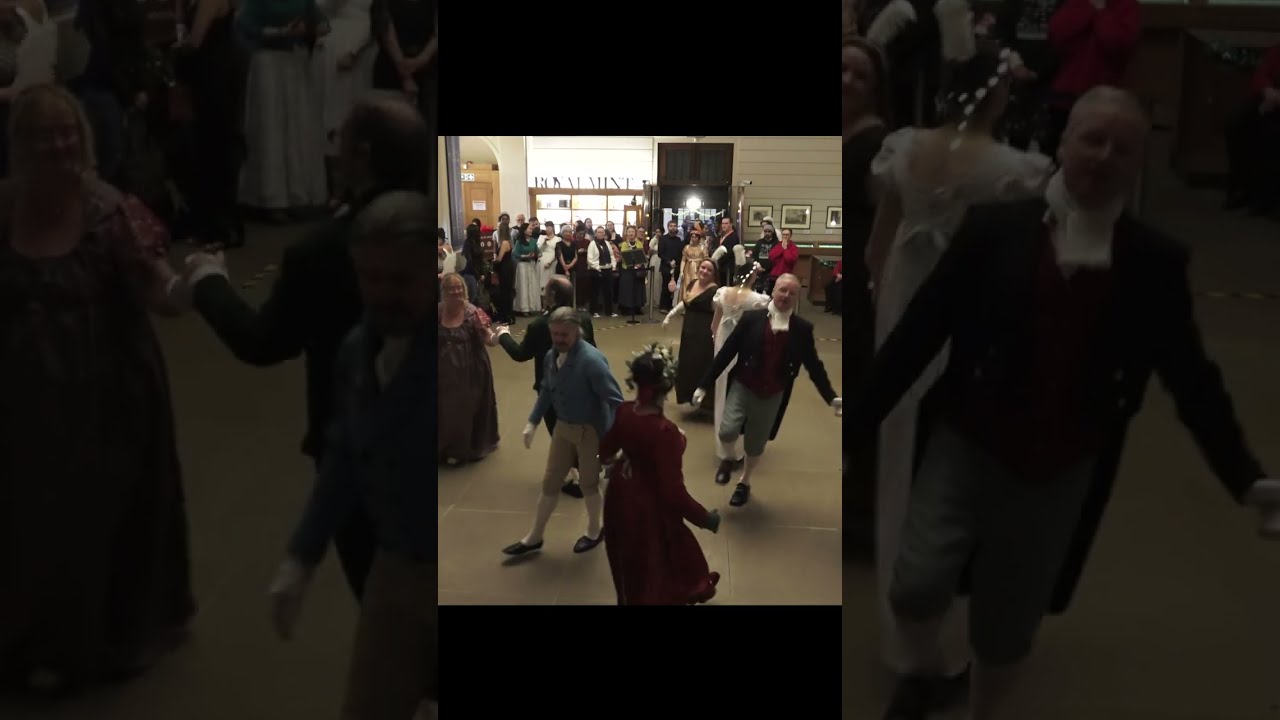 Love and Friendship Cotillion by Georgettes of Oxford at the Bank of England