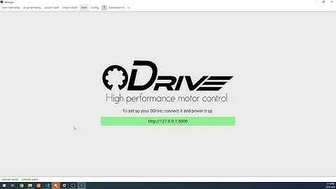ODrive GUI demo