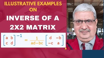 How to find inverse of 2X2 matrix in 15 seconds  #inverseofmatrix #determinant #matricesclass12 #jut