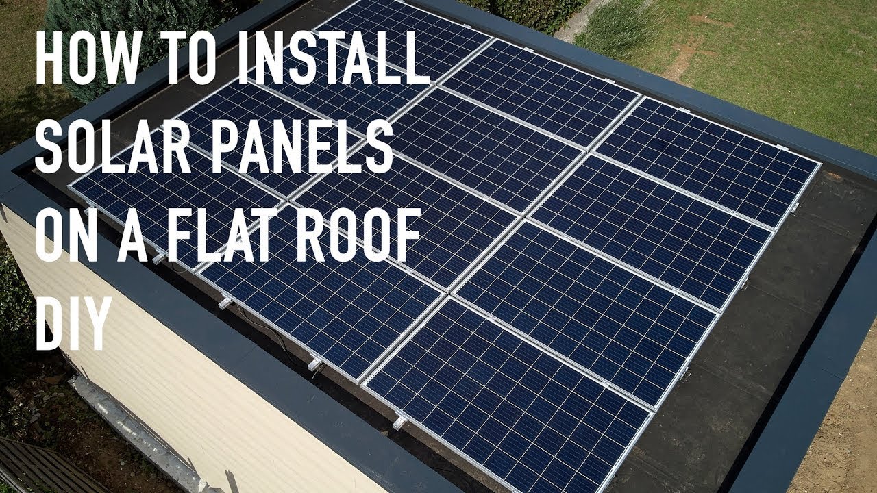 How to Install Off-Grid Solar Panels in a House - YouTube