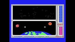 MSX Star Fighter (The Bytebusters, 1986) short-gameplay no-comment