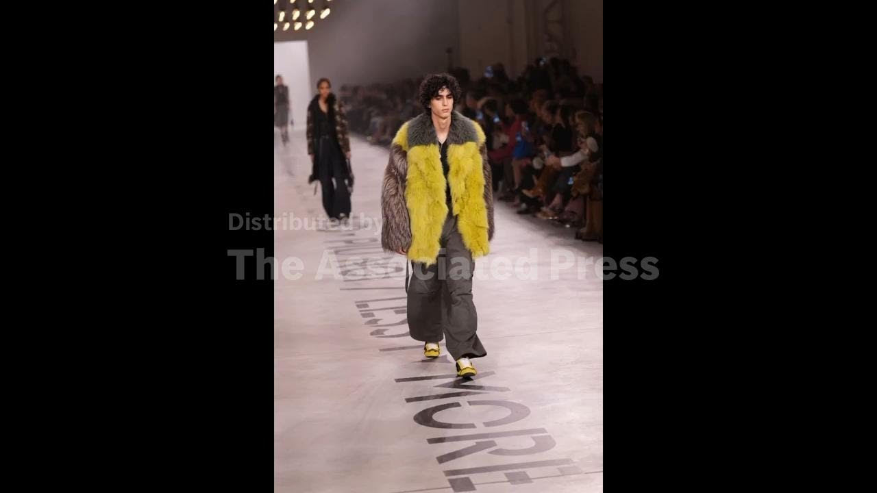 Chiuri makes Fendi creative debut with fur-forward looks and star-filled front row