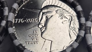 2026 D Half Dollar Sealed Rolls FOUND! SemiQuinCentennial (1776 ~ 2026) 🔥