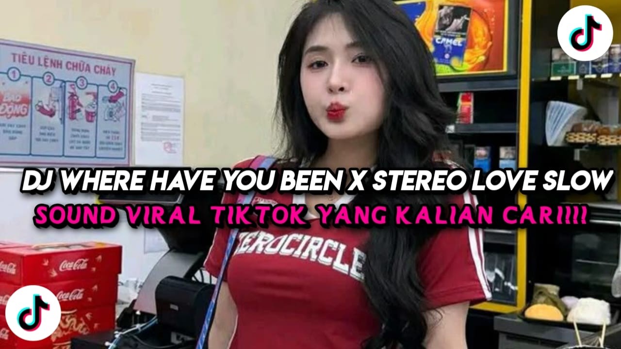 DJ WHERE HAVE YOU BEEN X STEREO LOVE SLOW FULL SONG TIKTOK TERBARU