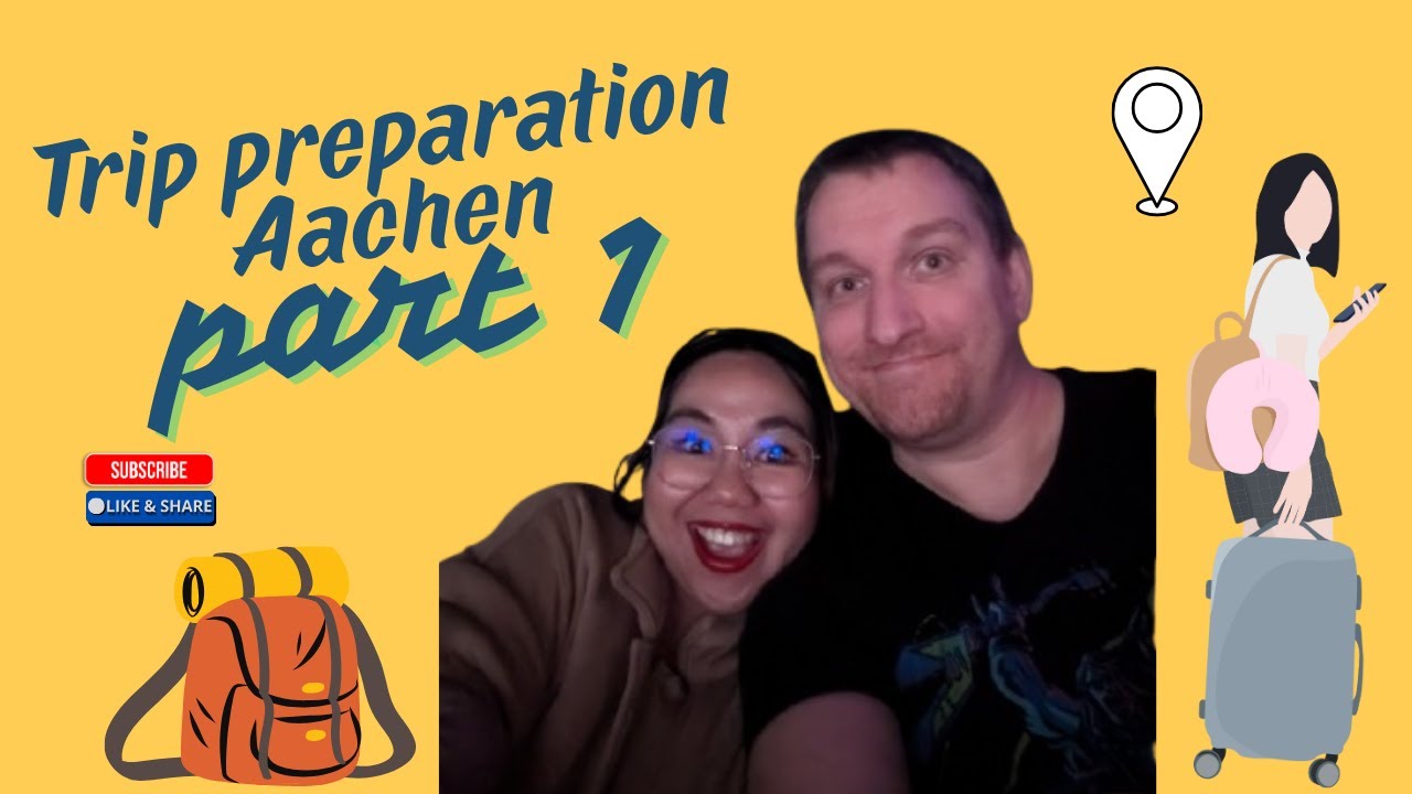 Видеоблог о путешествии в Аахен, часть 1: Мой день и подготовка к поездке