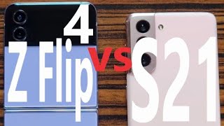 Samsung Galaxy Z Flip4 vs Samsung Galaxy S21 - SPEED TEST + multitasking - Which is faster!?