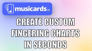 Create Custom Fingering charts in Seconds!