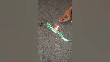 Diwali snake crackers