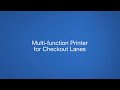 Epson OmniLink® TM-H6000V | Multi-function checkout lane printers