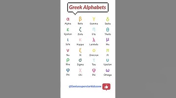 Learn the Greek Alphabets - Alpha, Beta, Gamma, Delta, Epsilon, Zeta, Eta, Theta full symbols