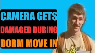 Camera gets damaged during dorm move in Life Lessons with Lewis