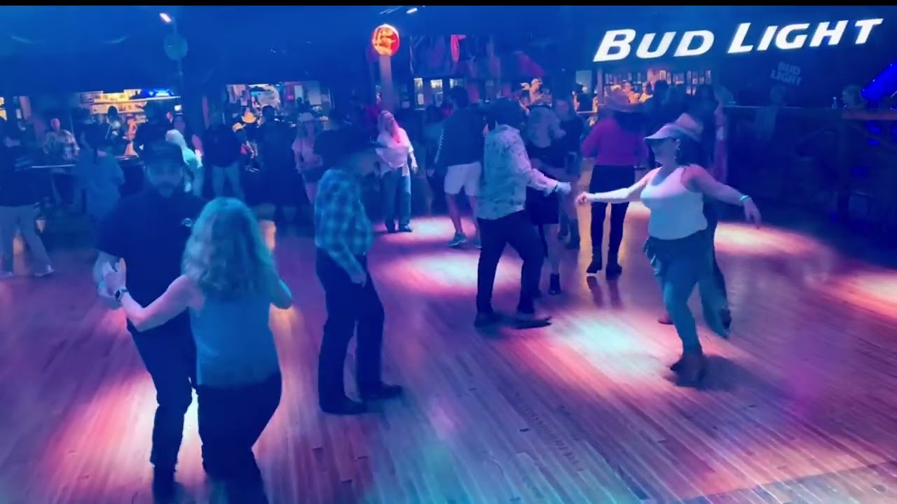 The Barn Dance line dance demo 2/17/24