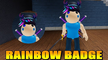 How to get RAINBOW BADGE + BREEZYRB Morph in PIGGY RP : INFECTION! - Roblox - NEW UPDATE