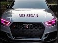 Audi RS3 Sound Sedan 2018 Akrapovic / Farbiges RGBW Tagfahrlicht