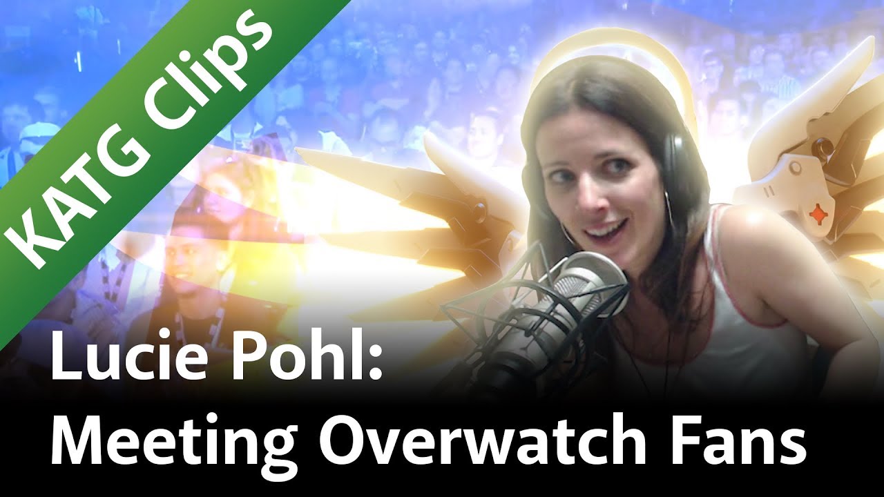 Lucie Pohl: Meeting Overwatch Fans - KATG Clips
