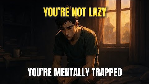 You’re Not Lazy — You’re Mentally Trapped. / #DarkPsychology #Overthinking #YouAreNotLazy 
