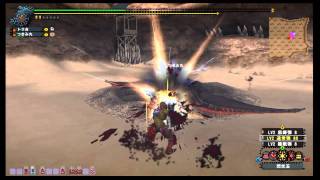 【Xbox360】モンスターハンターフロンティア　眠鳥変種の狩猟【２人闘技】 screenshot 5