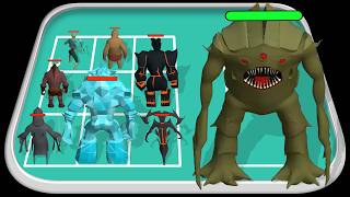 MERGE MONSTERS TD - Monster Battles, Merge Tower Defense, Android Game iOS Gameplay, Merge Master! screenshot 1