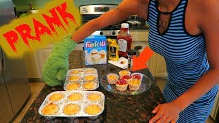GROSS CUPCAKE PRANK GROSS CUPCAKE PRANK