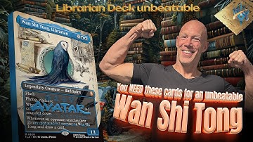 No Maximum Hand Size. No Mercy. Wan Shi Tong, Librarian Is PURE Card Advantage in Commander