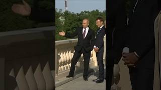 #putin #lider #presidente #rusia Putin and Macron in France.