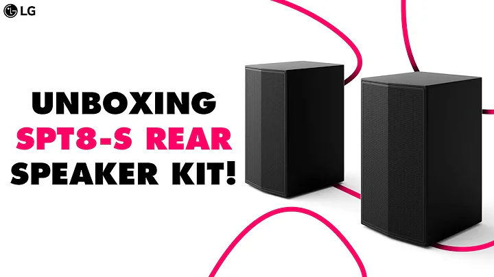 LG SPT8-S Wireless Rear Surround Sound | Unboxing | How To Connect
