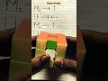 3by3 Cube Slove magic trick se #viral #rubikscube #short #trending