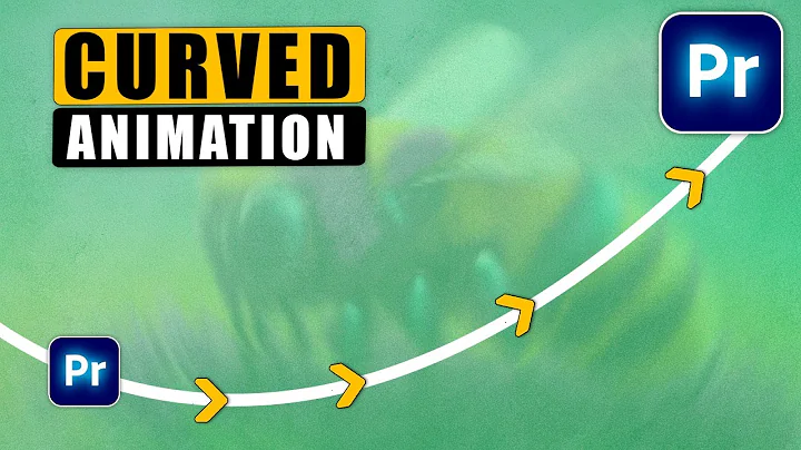 ANIMATE OBJECTS Along A CURVED PATH In Premiere Pro