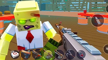 Pixel Combat Zombie Strike New Version 3.11.3 - Weapons Full Unlocked Android iOS Gameplay Part 114