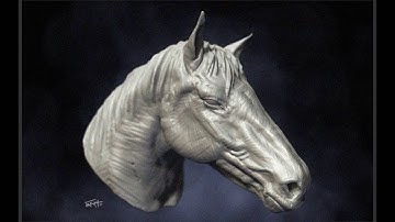 Zbrush speed sculpt : horse timelapse