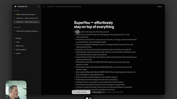 Create your first Chronicle Presentation from scratch