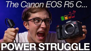 The POWER STRUGGLE of the Canon EOS R5 C