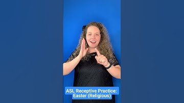 ASL Receptive Practice: Easter (Religious)
