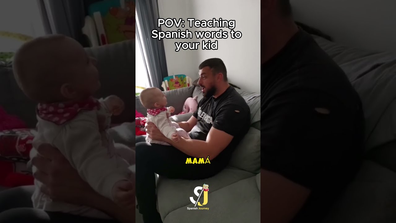 TEACHING SPANISH WORDS TO YOUR KIDS Funny
