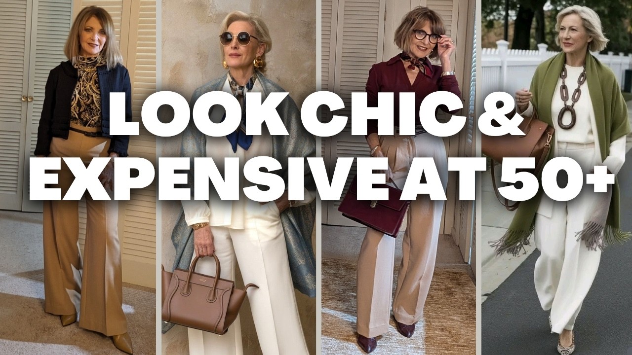 How to Look Like Your Most Stylish Self After 50 in 2026. - YouTube