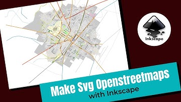 How to make Svg Openstreetmaps in Inkscape | Yellob
