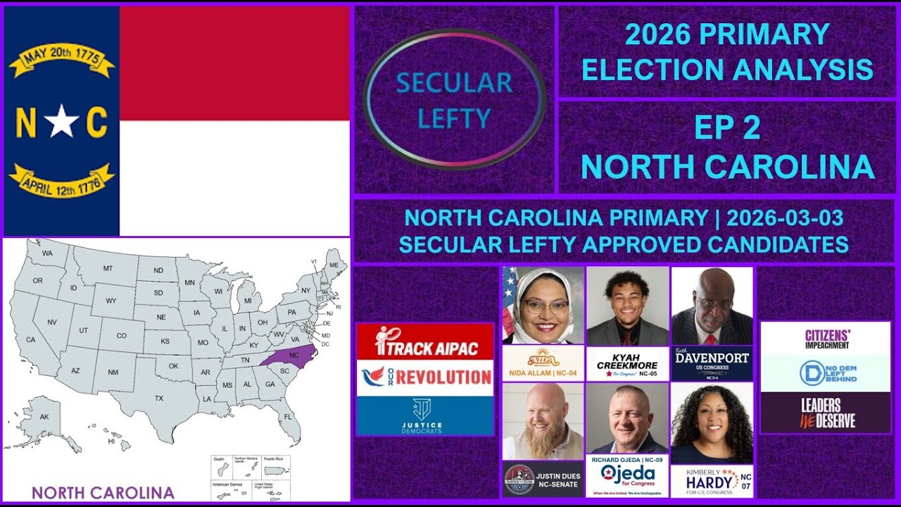 North Carolina - 2026 Primary Election Analysis | Episode 2 - YouTube