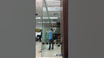 Thi công vách kính cường lực văn phòng (Hotline 0901960000)