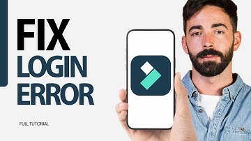 How To Fix Login Error On Filmora App 2025