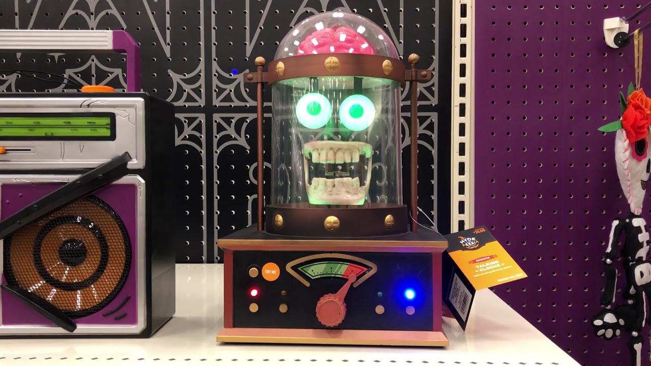 Target Halloween 2018 Talking Cloche YouTube